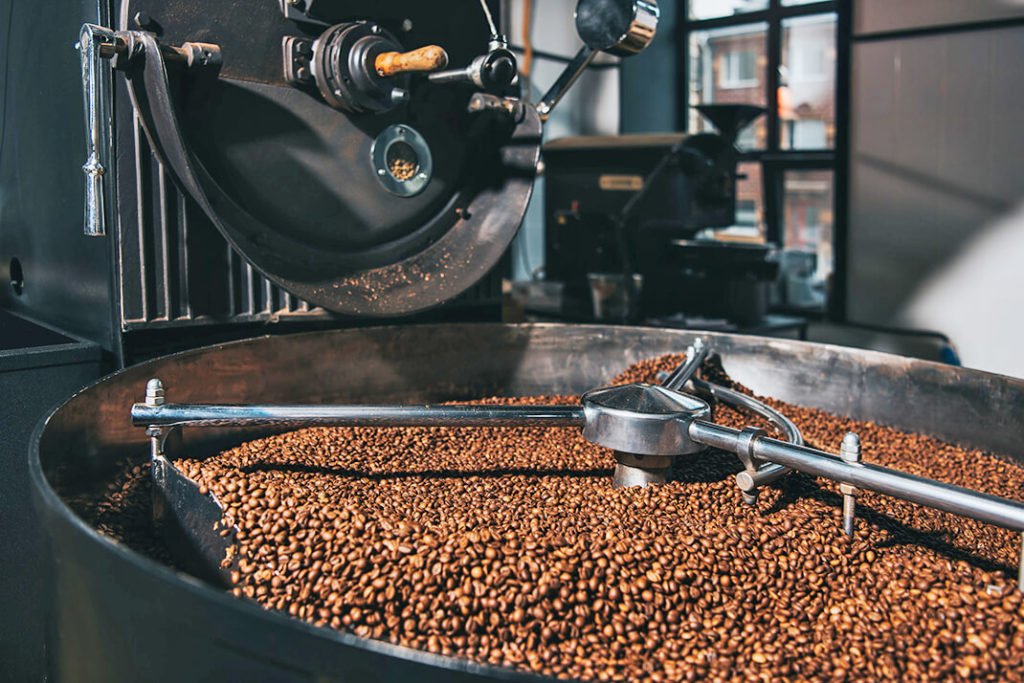 Commercial coffee Roasting
